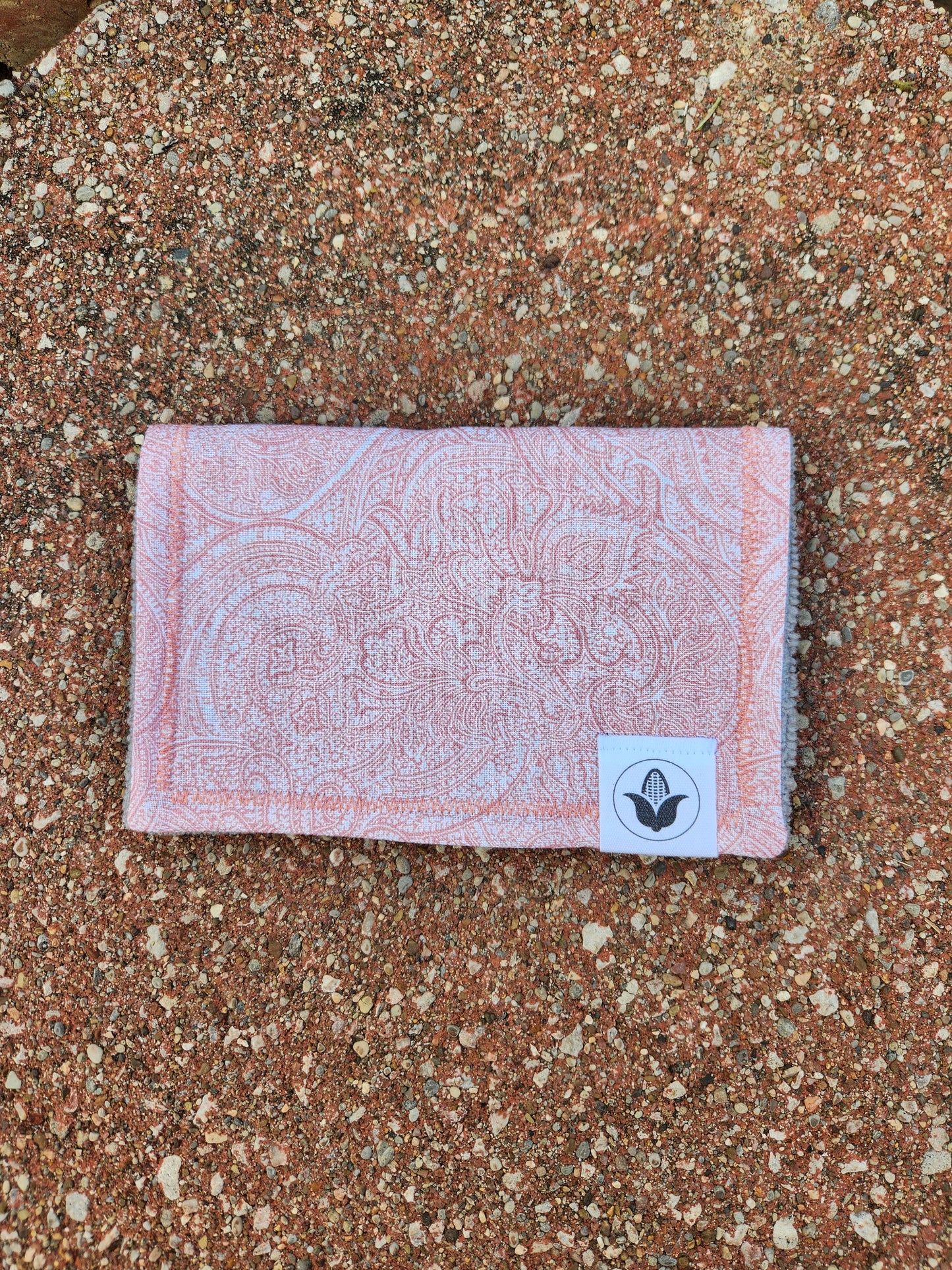 Peachy Paisley Handkerchief