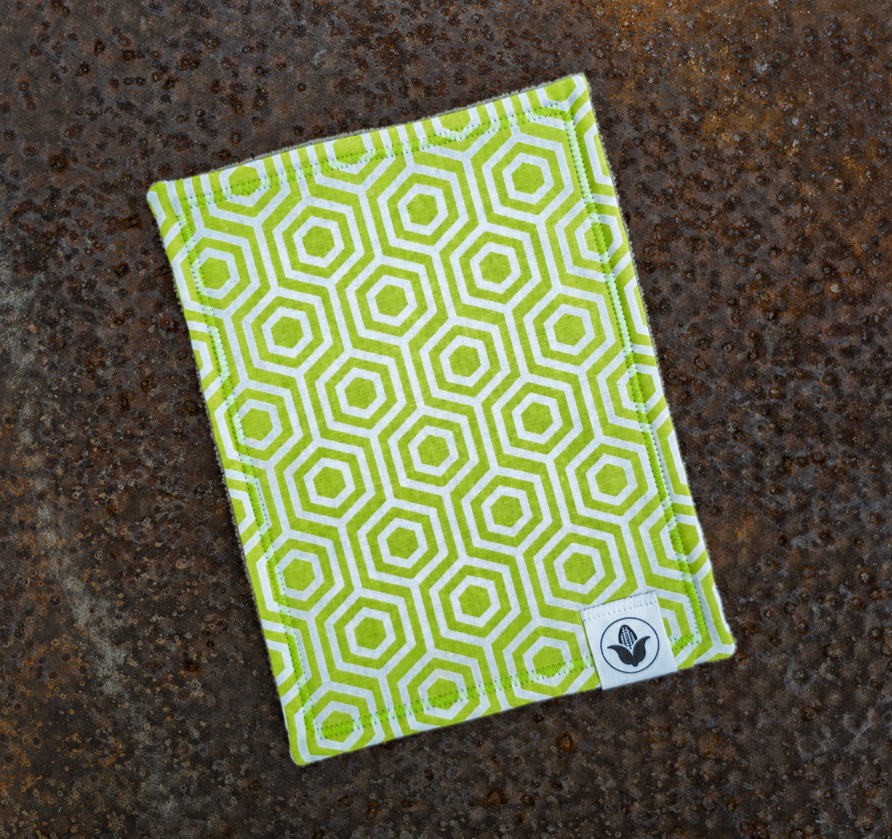 Key Lime Hex Handkerchief
