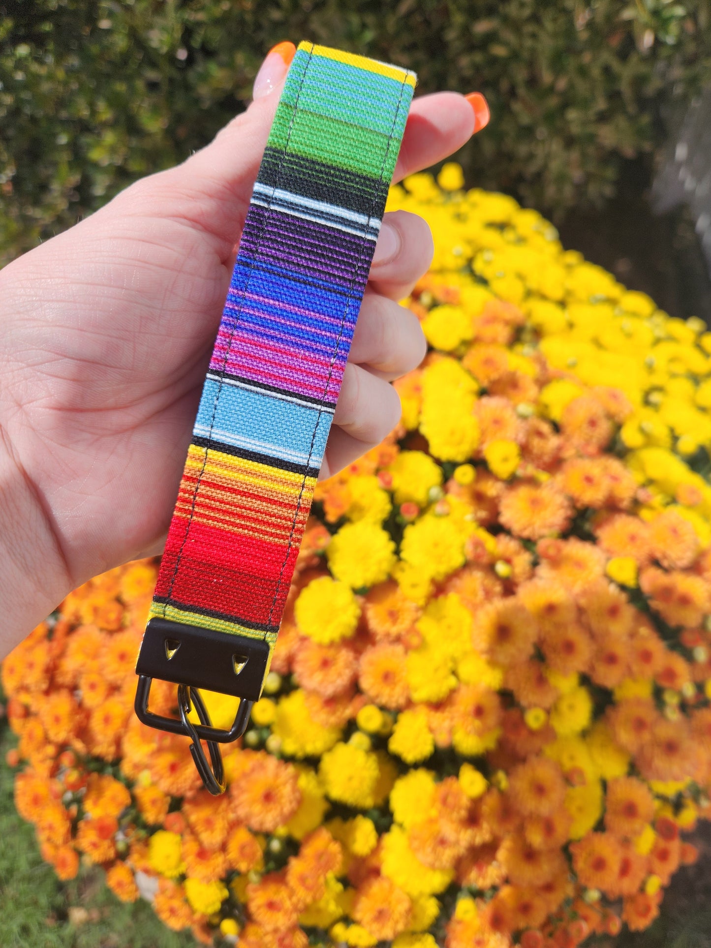 Serape Keyfob Wristlet Keychain