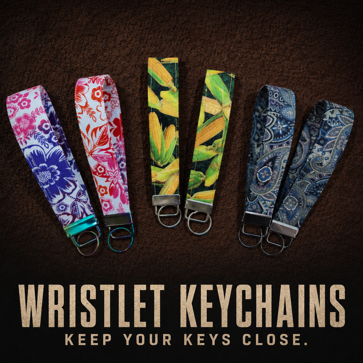 Keyfob Wristlet Keychains