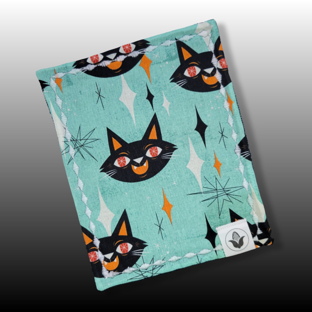 Black Cat Halloween Handkerchief