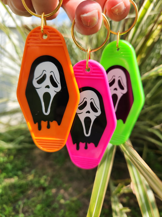 Ghost Face Keychain