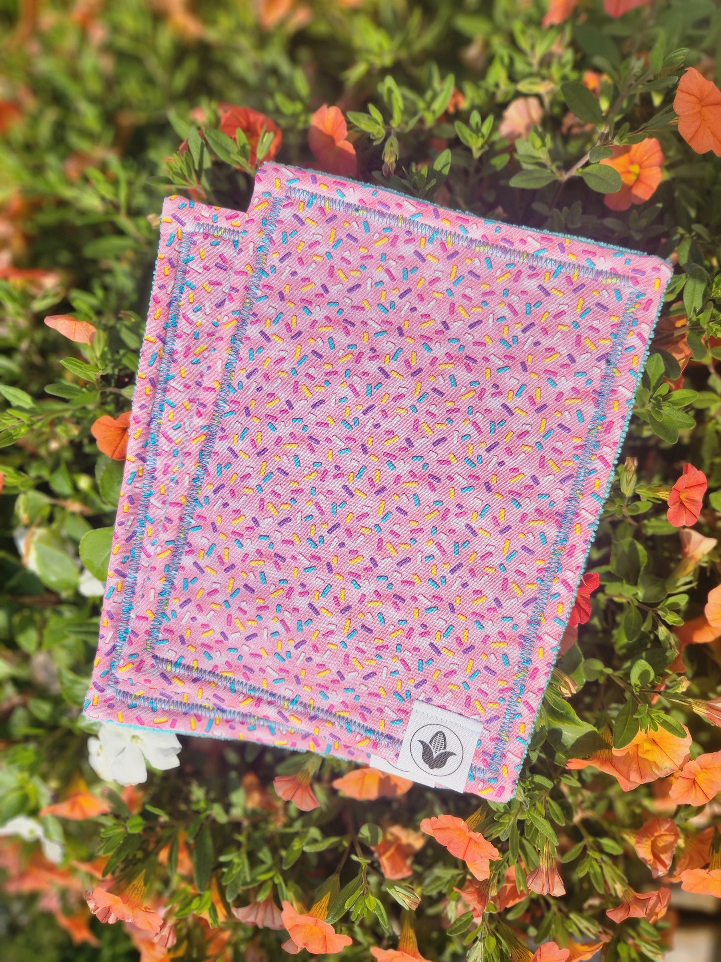 Pink Sprinkles Handkerchief