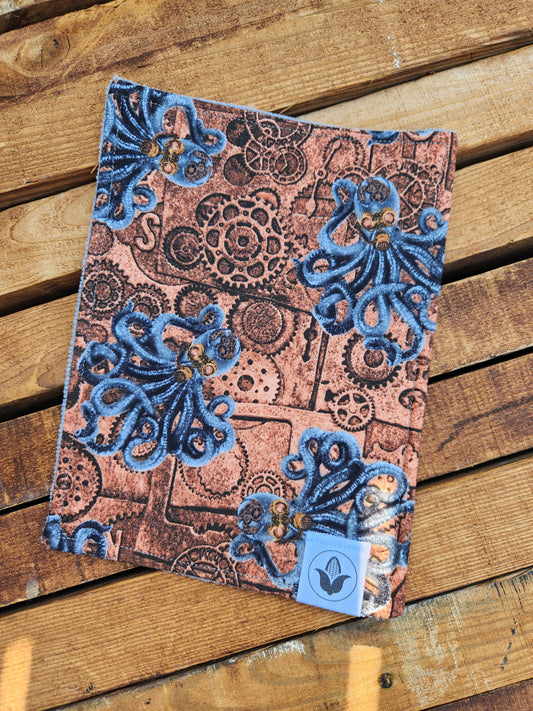 Time Traveler Octopus Handkerchief