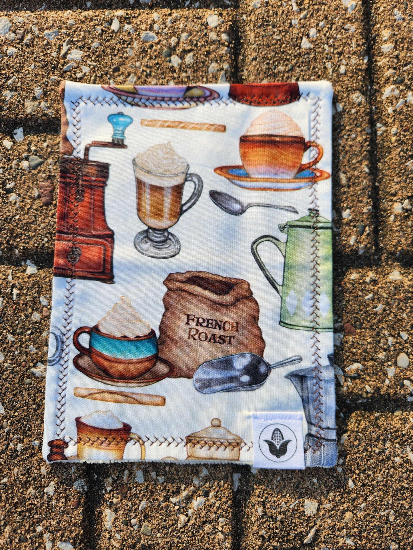 French Roast Coffee Handkerchief