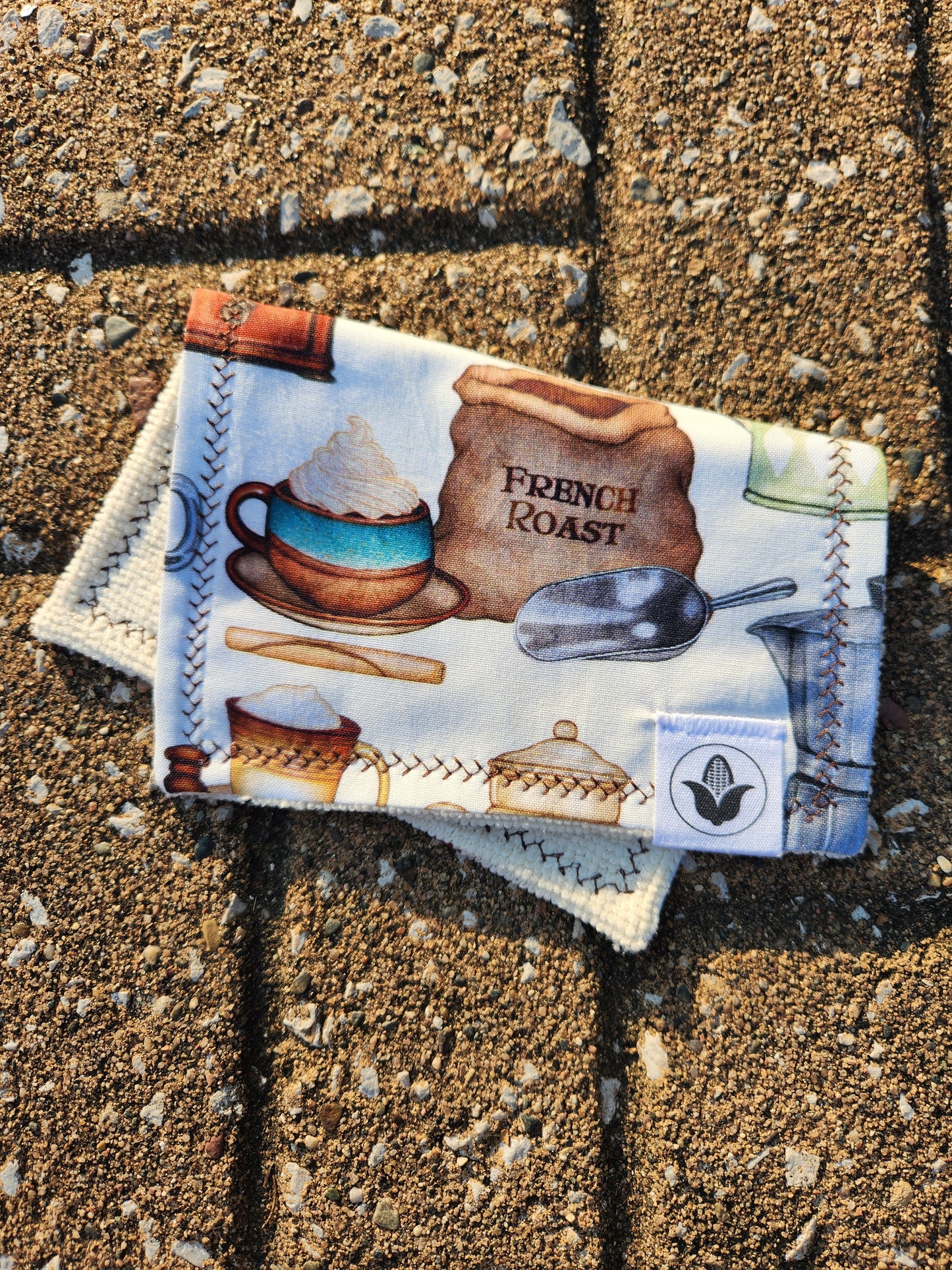 French Roast Coffee Handkerchief