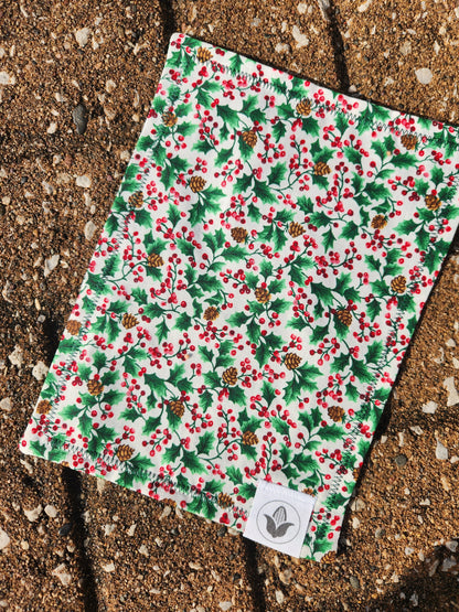 Christmas Festive Foliage Handkerchief