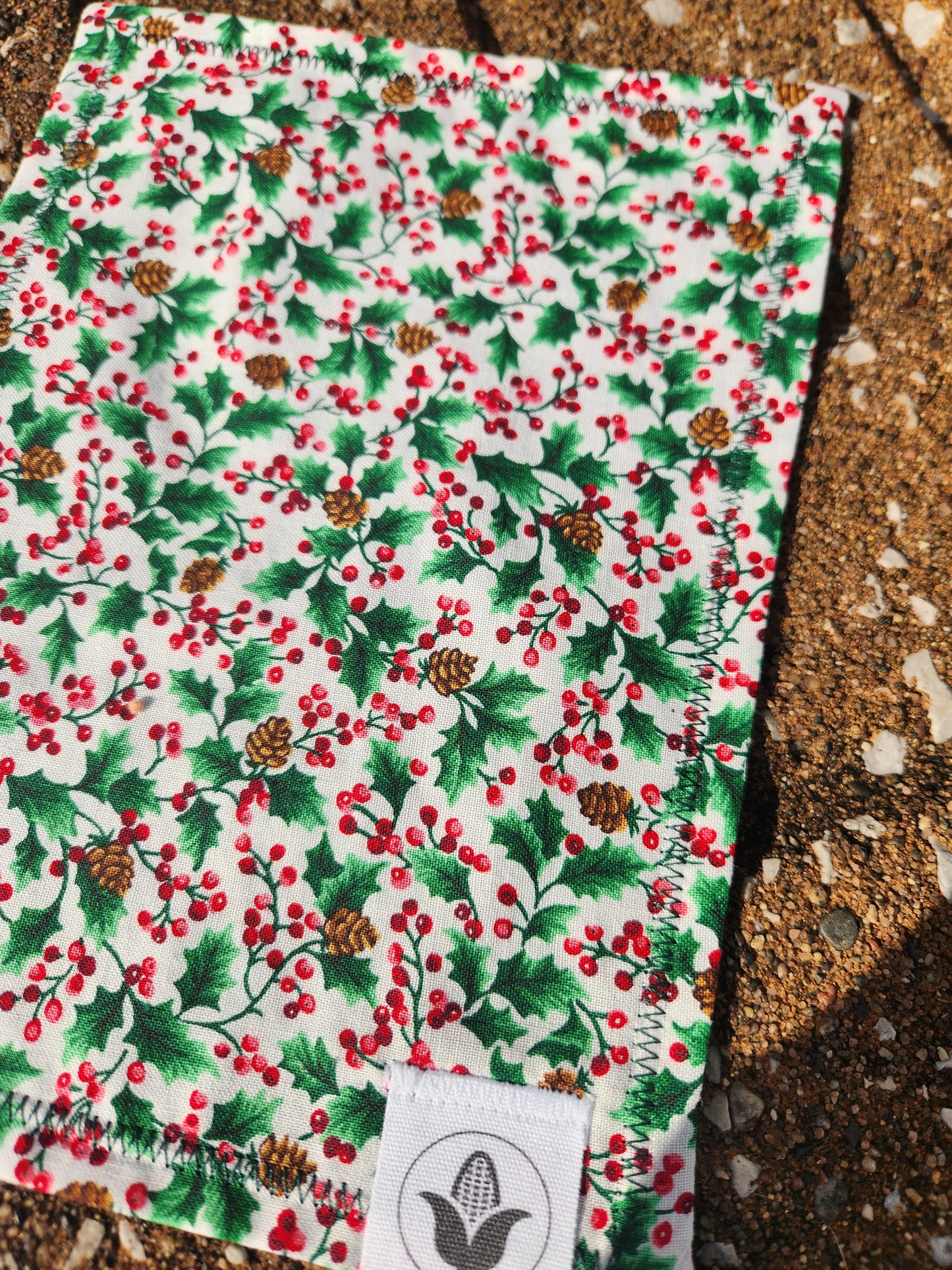 Christmas Festive Foliage Handkerchief