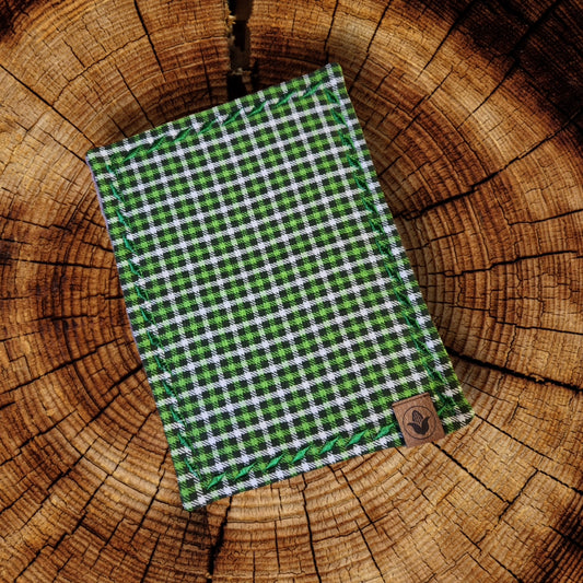 Green Plaid Handkerchief