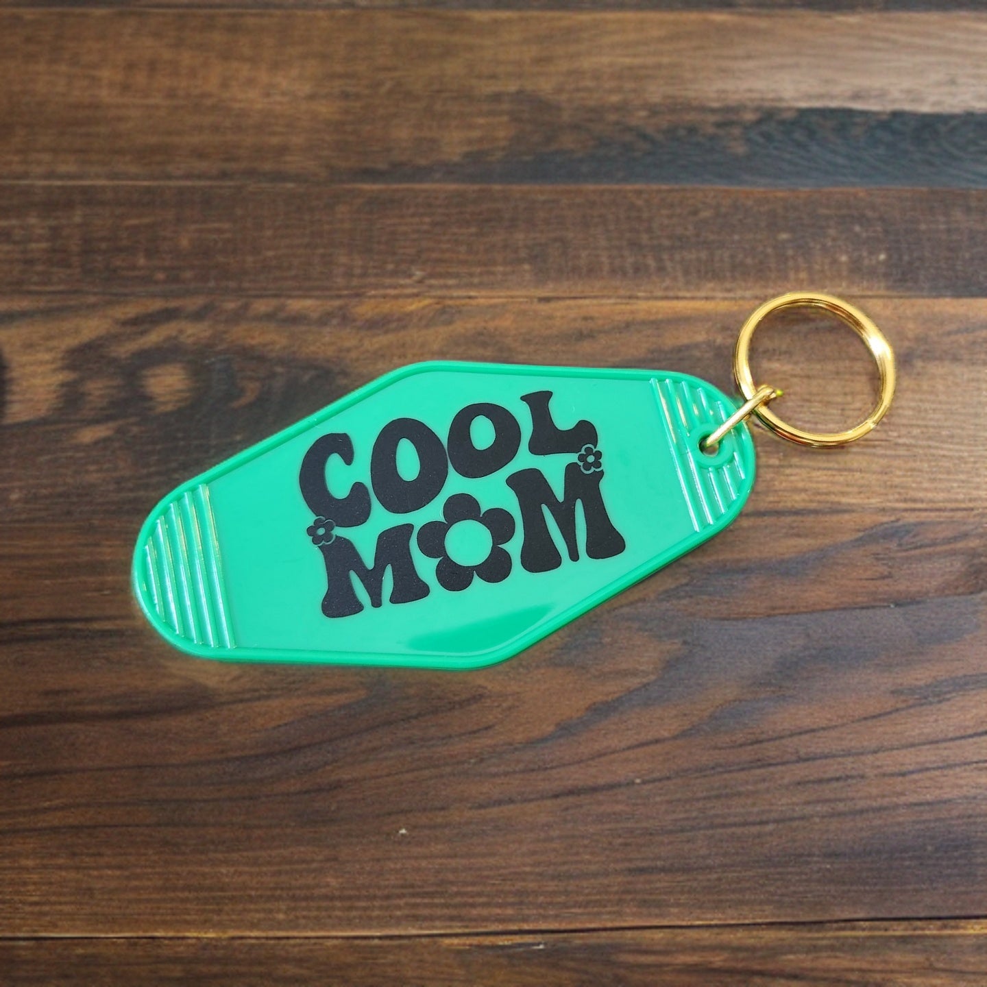 Cool Mom Motel Keychain