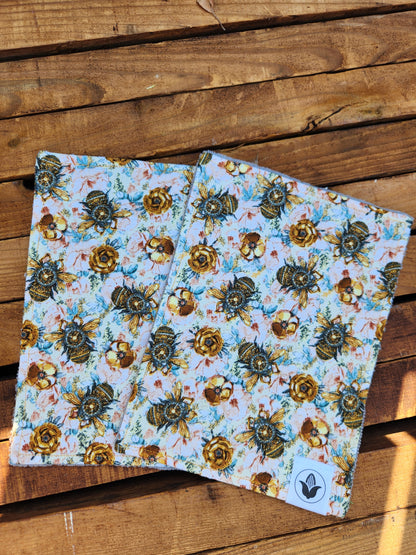 Time Traveling Bees Handkerchief