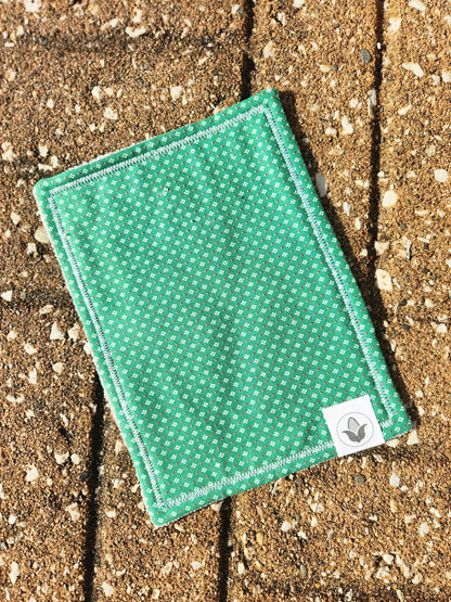 Christmas Green Winter Wishes Handkerchief