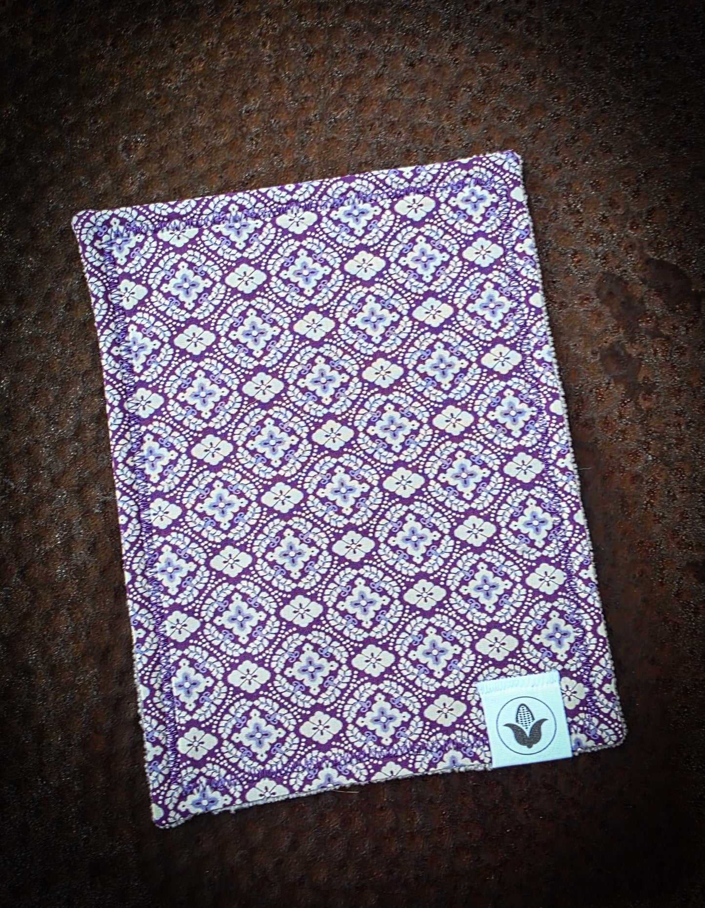 Violet Trellis Handkerchief