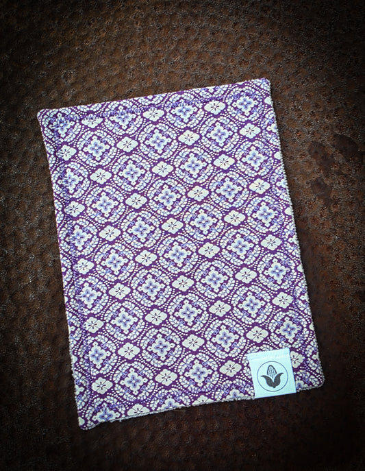 Violet Trellis Handkerchief