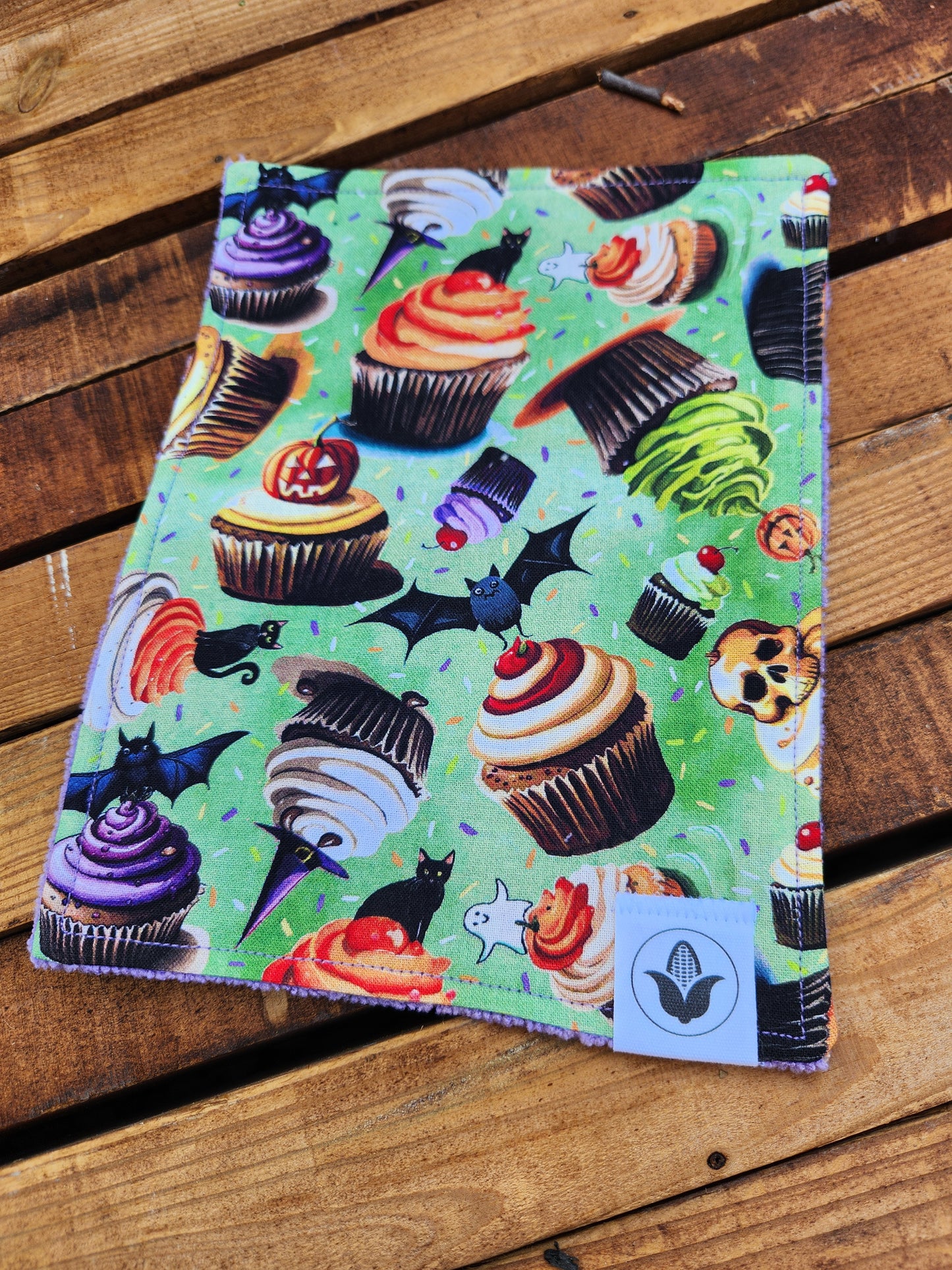 Spooky Cupcakes Halloween Handkerchief