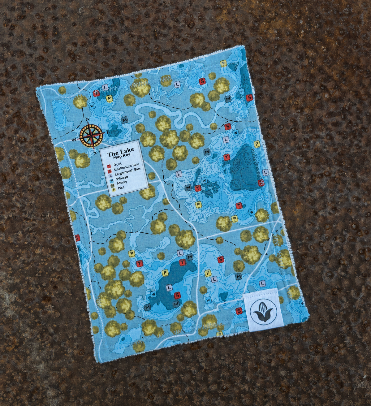 Honey Hole Handkerchief