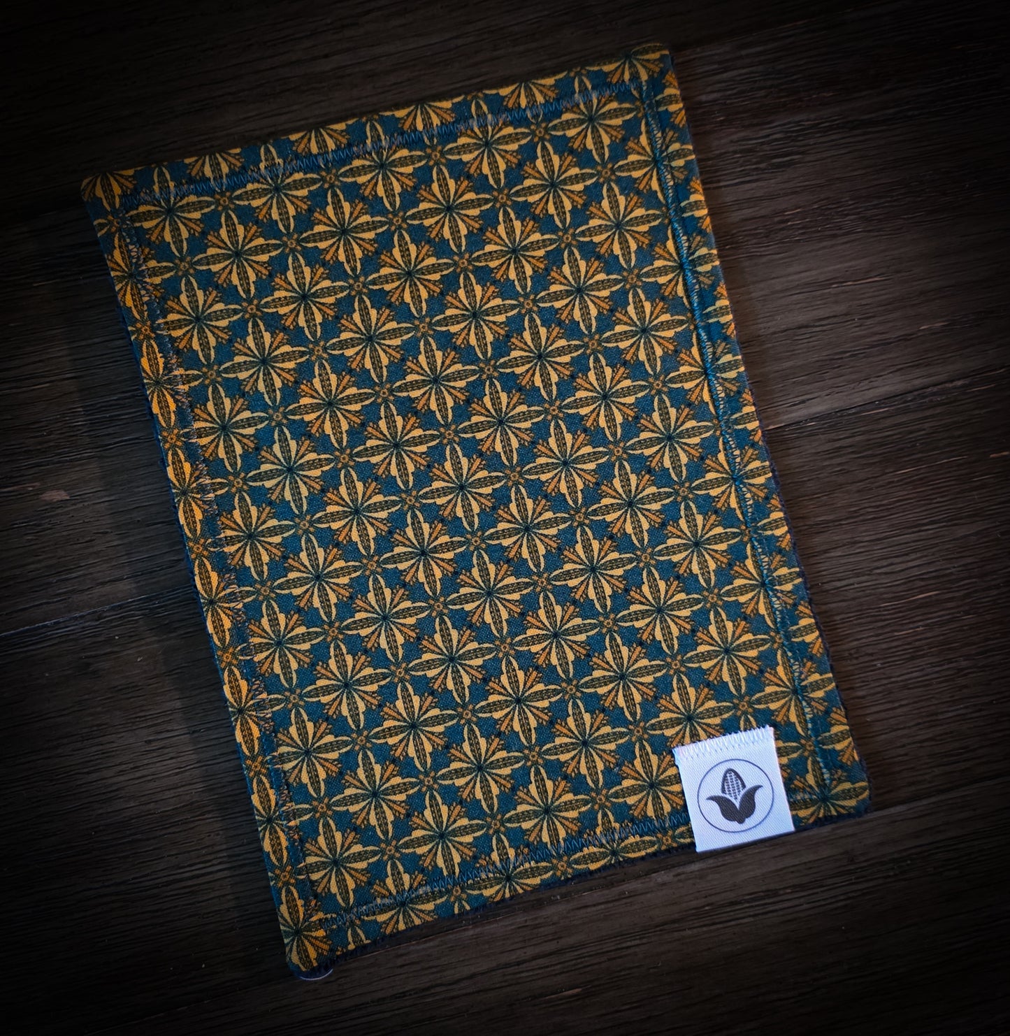 Sage & Sea Glass Handkerchief
