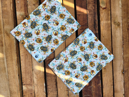 Time Traveling Bees Handkerchief