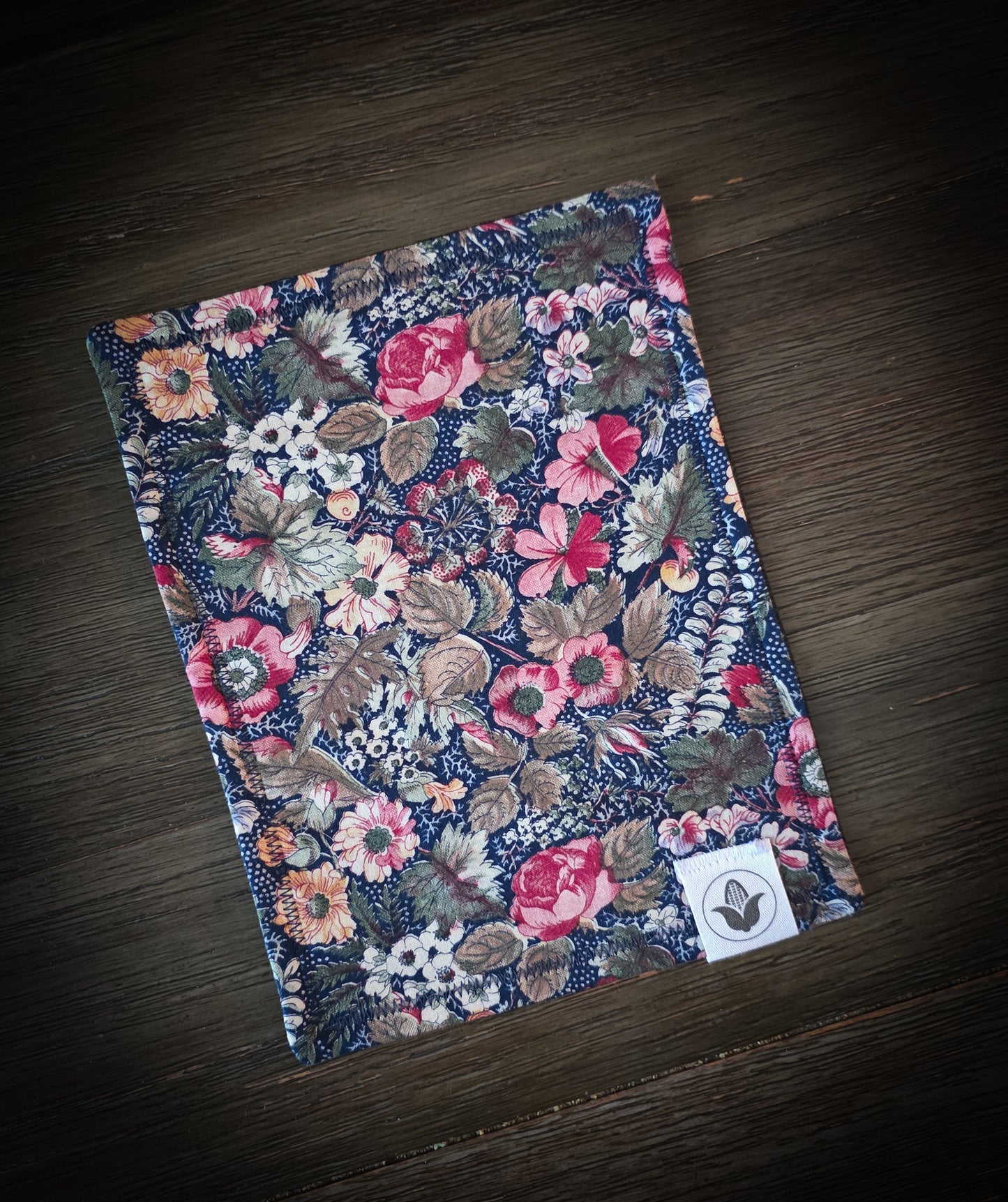 Midnight Bloom Handkerchief