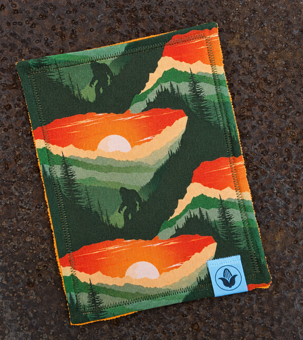 Sunset Sasquatch Handkerchief