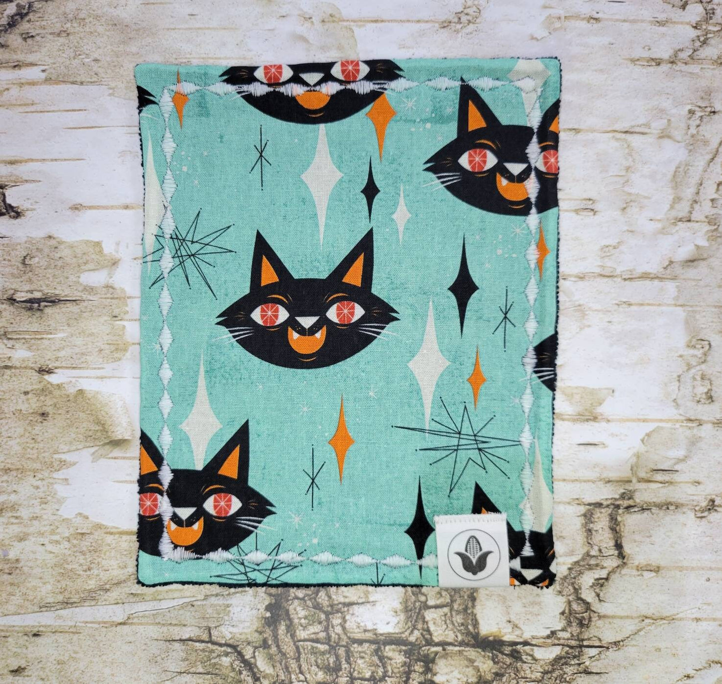 Black Cat Halloween Handkerchief