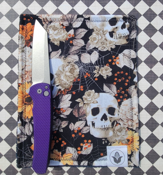 Skulls & Roses Halloween Handkerchief