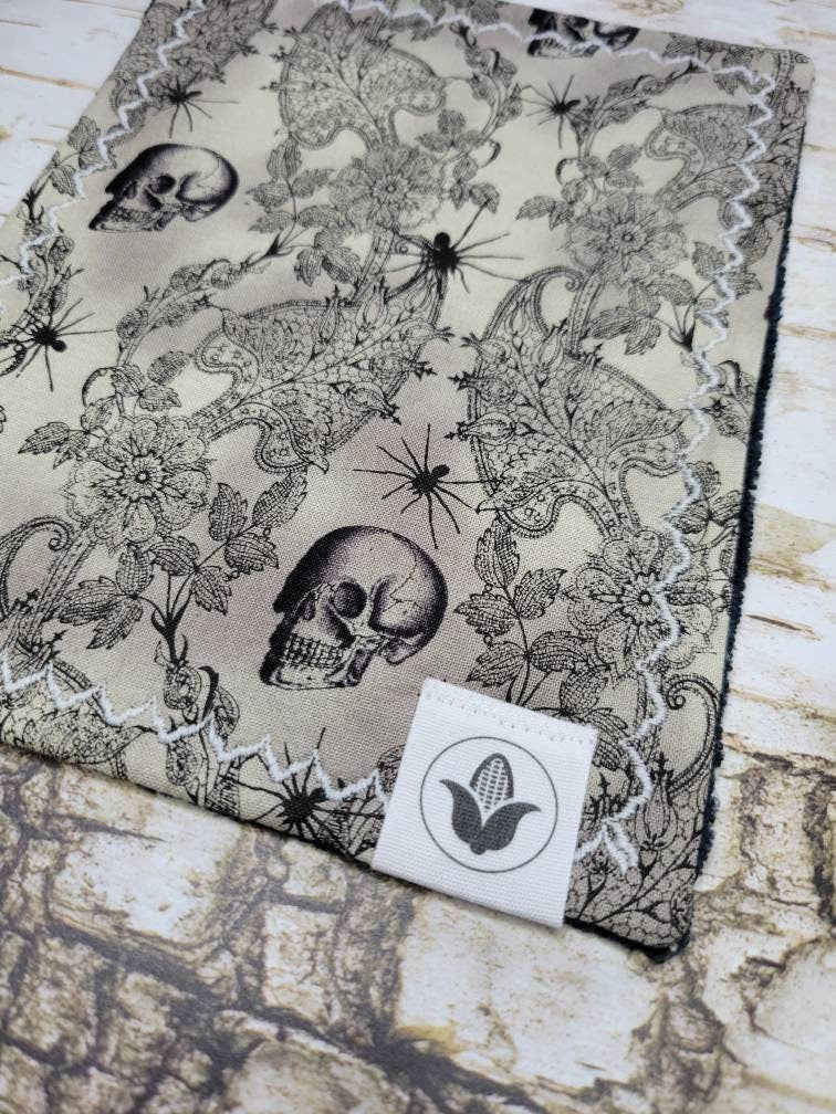 Fancy Skulls Halloween Handkerchief