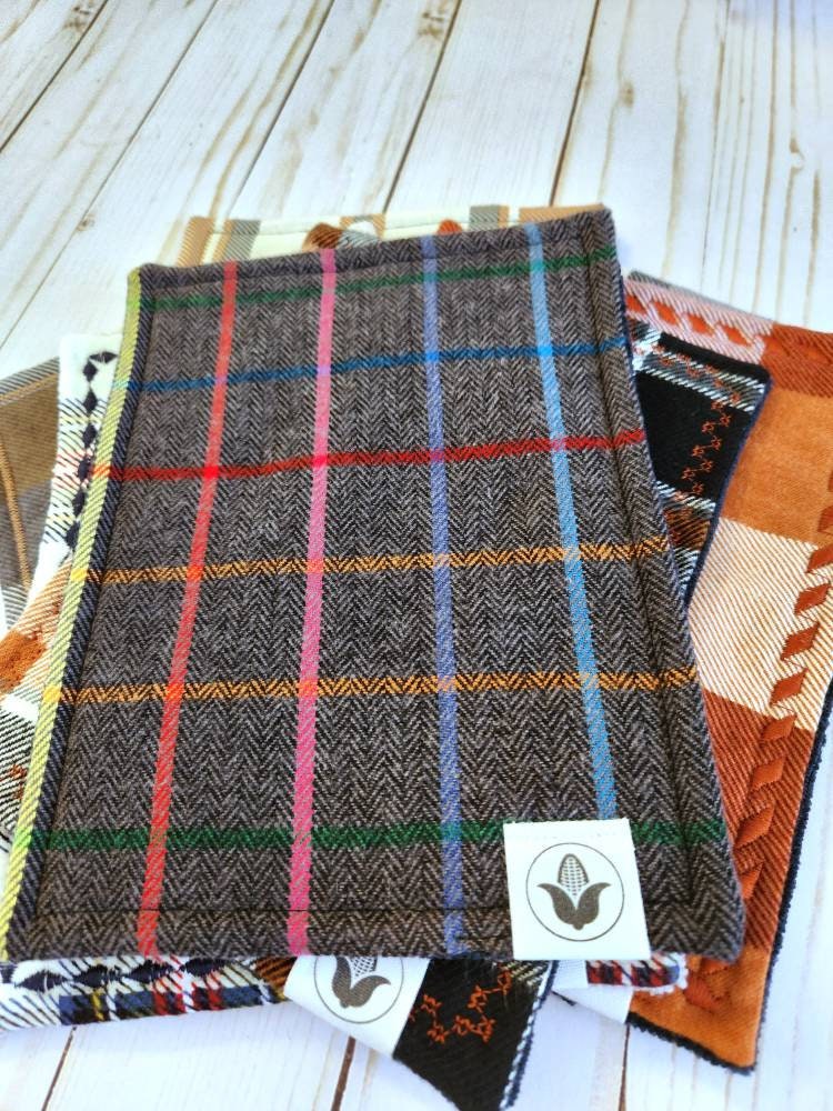 Rainbow Plaid Handkerchief