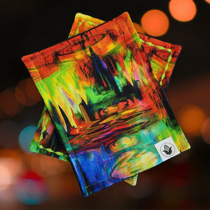 Melted Rainbow Handkerchief